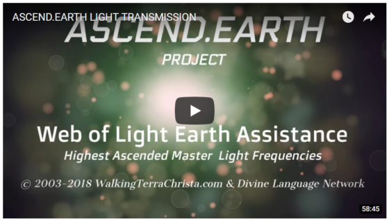 ASCEND.EARTH Project Web of Light Earth Assistance with Lord Ashtar and Lord Sanada