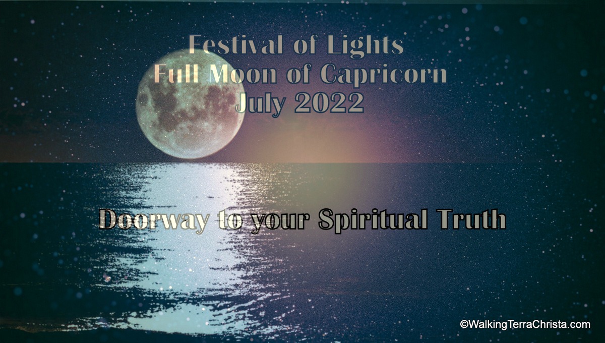 July Full Moon Festival of Lights Master Djwhal Khul by Walking Terra Christa
